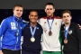 Bronzérmes Rédli András párbajtőröző az ÓE hallgatója
