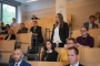 Doktoravató ünnepség az egyetemen