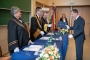 Doktoravató ünnepség az egyetemen