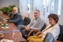 Prof. Exel és Prof. Brouwer látogatása az Óbudai Egyetemen