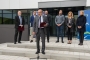 Ünnepélyes faültetés a felújított Kandó Kálmán Kollégium előtt