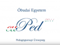 EU-PED 2011 az Óbudai Egyetemen - Pedagógusnapi Ünnepség