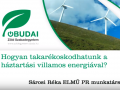 Sárosi Réka - Hogyan takarékoskodhatunk a háztartási villamos energiával?